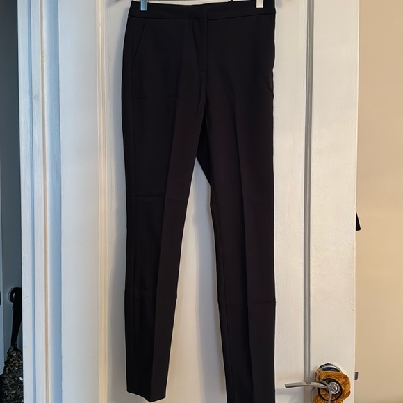 Zara - NEW! BLACK Slim High Waited Pants - size 4/6 - Picture 1 of 8